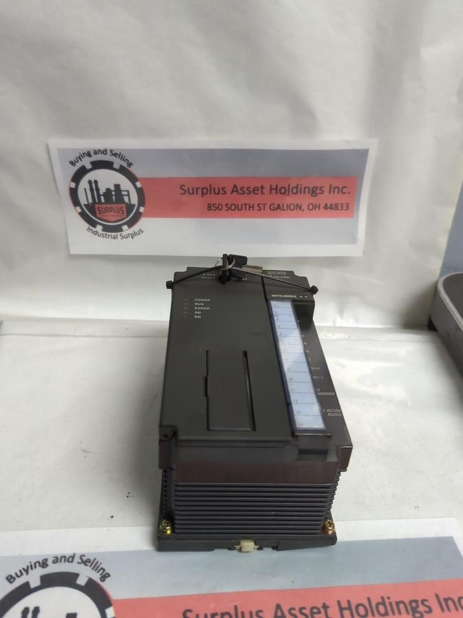 Used MITSUBISHI,A2CCPU,MELSEC CPU UNIT AC100/200V 50/60HZ 110VA PRE-OWNED