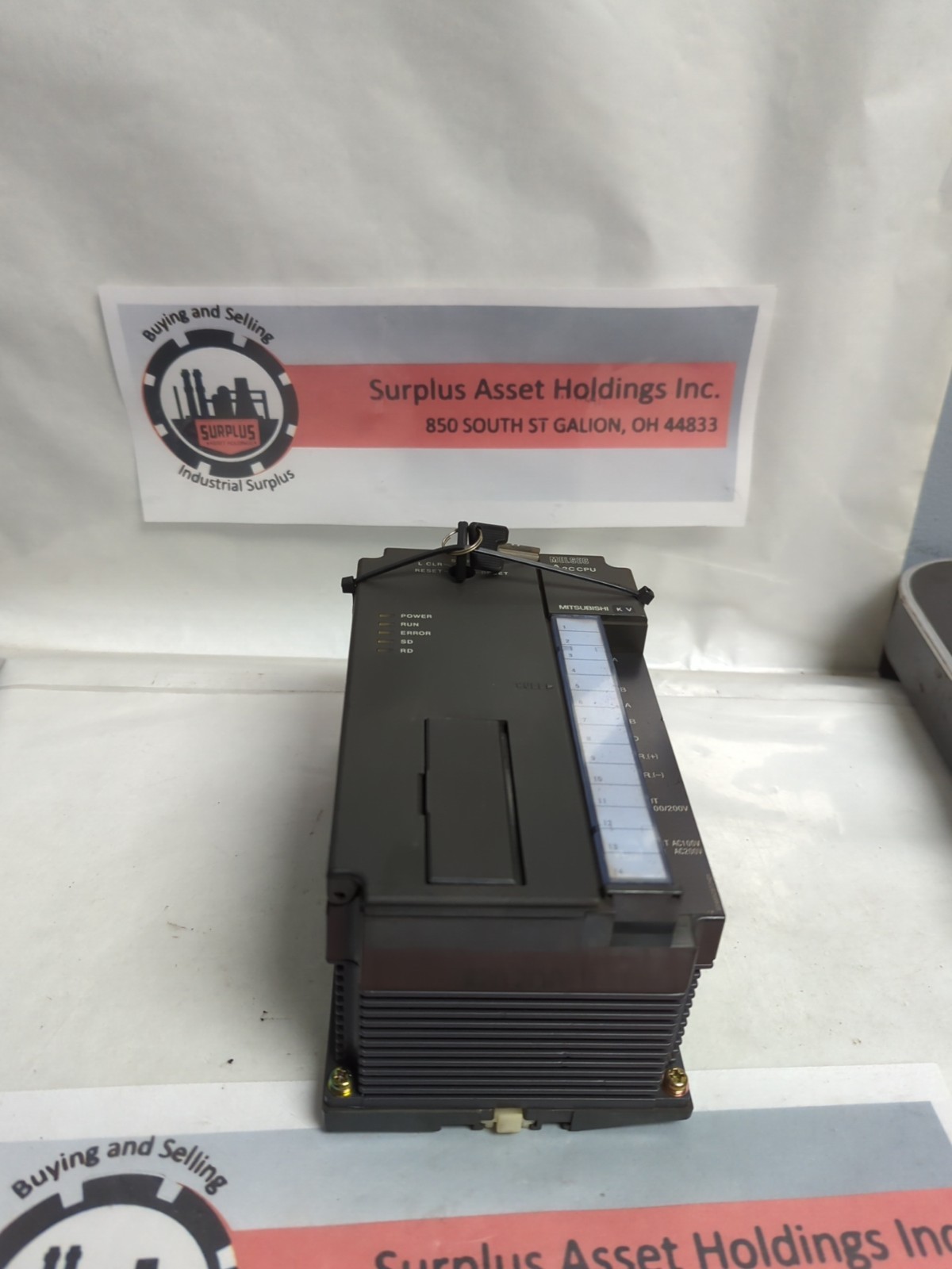 Used MITSUBISHI,A2CCPU,MELSEC CPU UNIT AC100/200V 50/60HZ 110VA PRE-OWNED