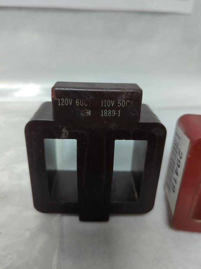 Used CUTLER HAMMER,1889-1,COIL 120V 60HZ/CY 110V 50HZ/CY LOT OF 2 PRE-OWNED