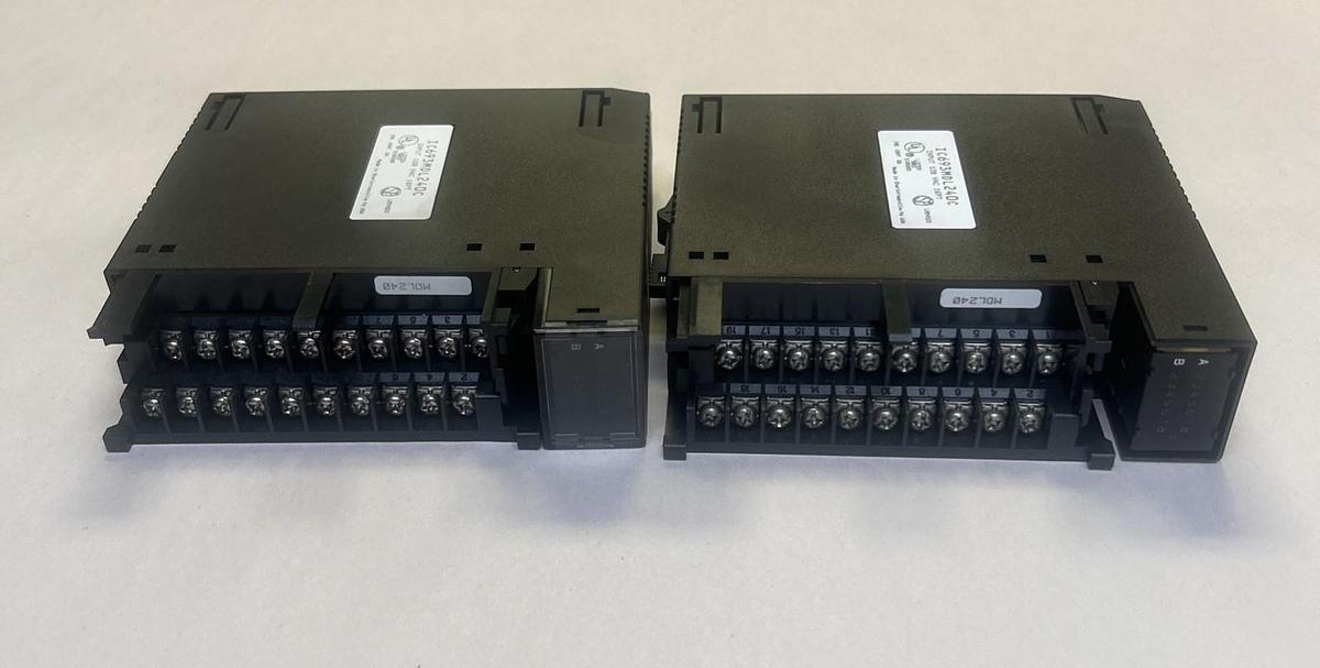 Used GE FANUC,IC693MDL240C,INPUT MODULE LOT OF 2