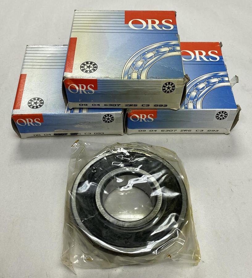 Used ORS,09-04-6307-2RS-C3-G93,Bearing Lot 3