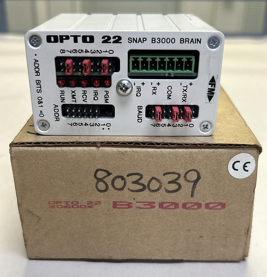 Used OPTO 22,B3000,DIGITAL BRAIN MODULE