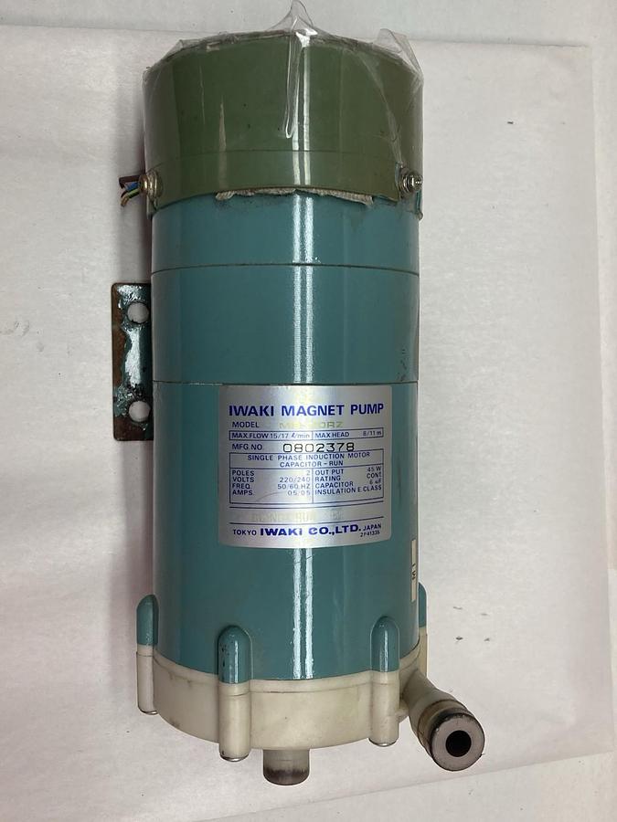Used Iwaki,MD-30RZ,2-Pole Magnet Pump 220/240V 50/60Hz