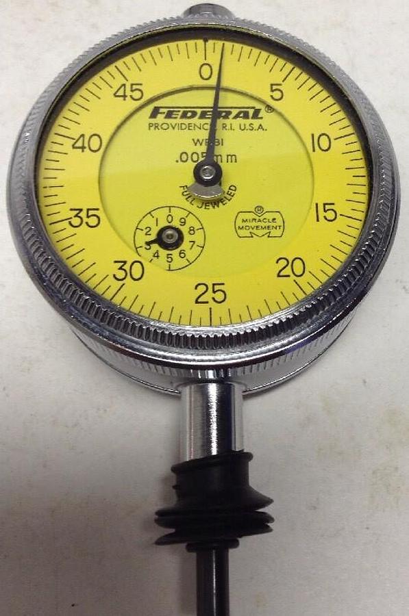 Esterline Federal,WP31-X,Dial Indicator