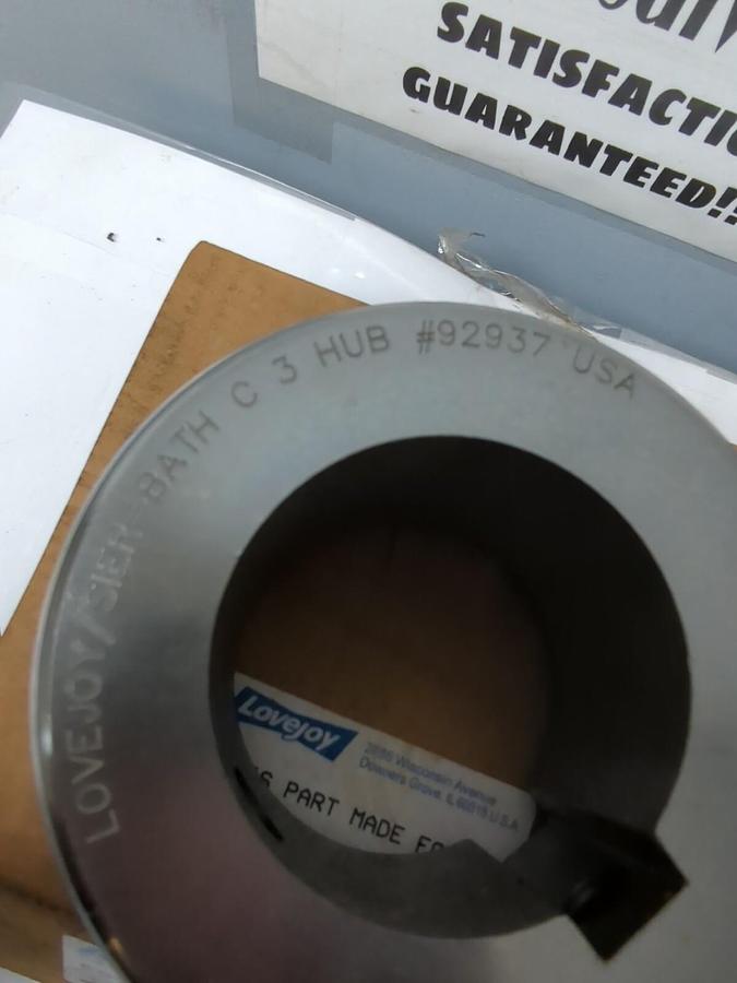 LOVEJOY,697904 92937,C 3 HUB 2-3/4 INCH X 5/8 INCH KW NOS