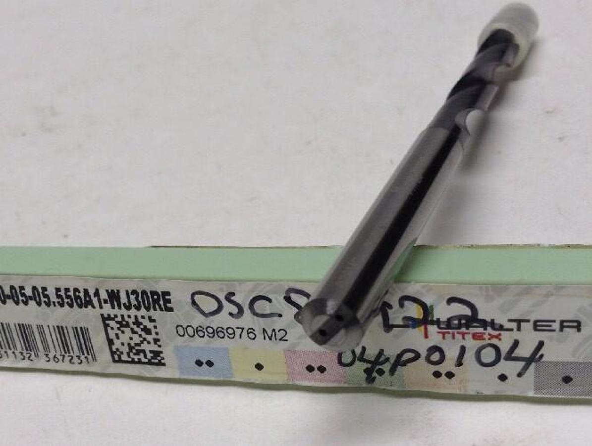 Walter Titex,DC150-05-05.556A1-WJ30RE, Coolant Fed Drill