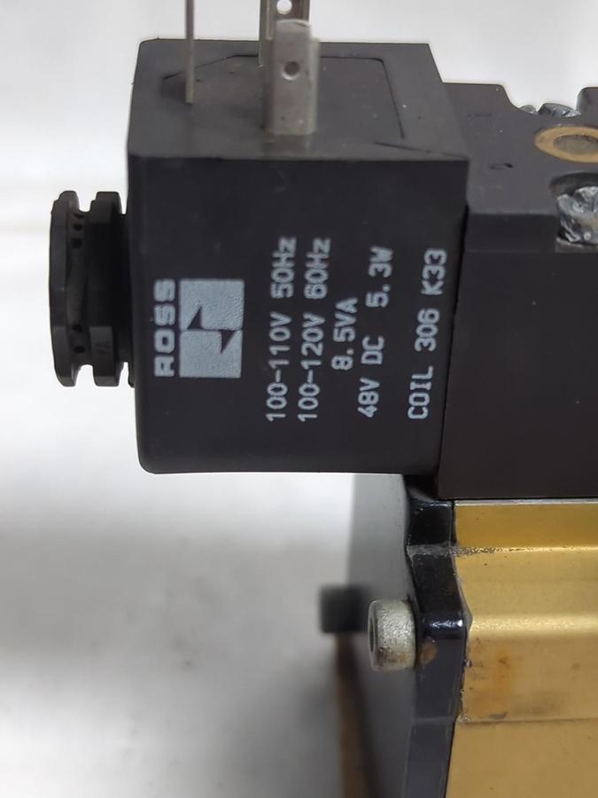Used ROSS,W6476B3401,SOLENOID VALVE 2-10 BAR PRE-OWNED