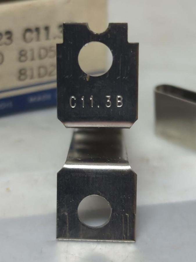 GENERAL ELECTRIC,CR123C11.3B,THERMAL OVERLOAD HEATER ELEMENT LOT OF 8 NOS