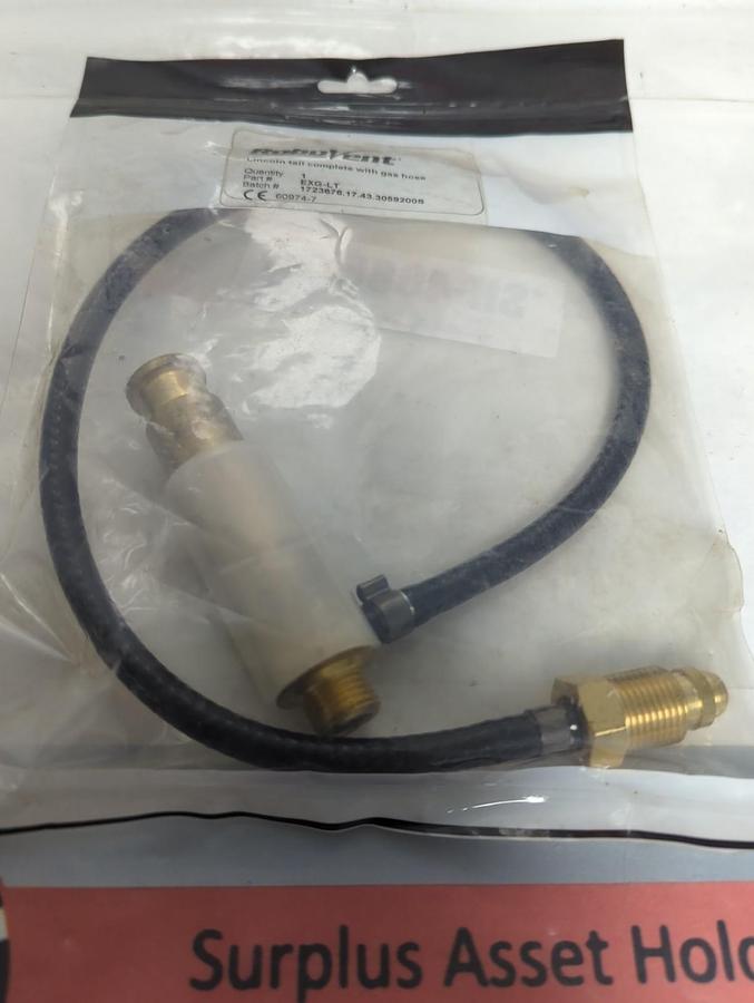 ROBOVENT,EXG-LT,LINCOLN TAIL COMPLETE WITH GAS HOSE NOS