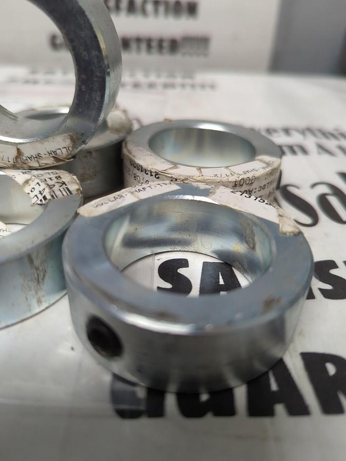 CLIMAX,1-1/2 INCH,BORE STEEL SET SCREW SHAFT COLLARS LOT OF 7 NOS