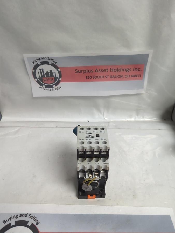 Used IDEC,YC1U-11,CONTACTOR 600V AC 24A PRE-OWNED