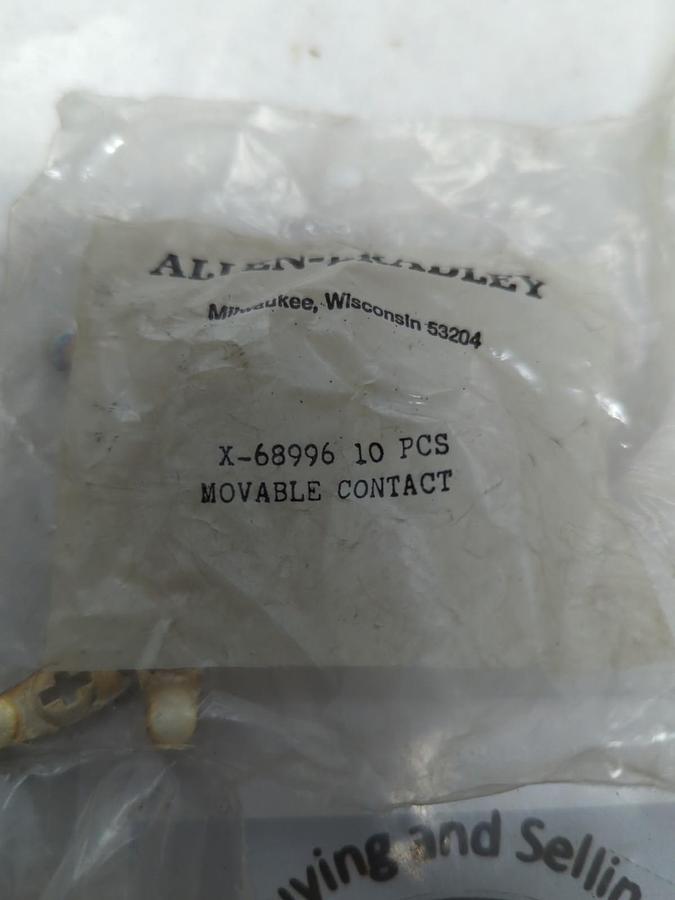 ALLEN BRADLEY,X-68996,MOVEABLE CONTACTLOT OF 12 NOS