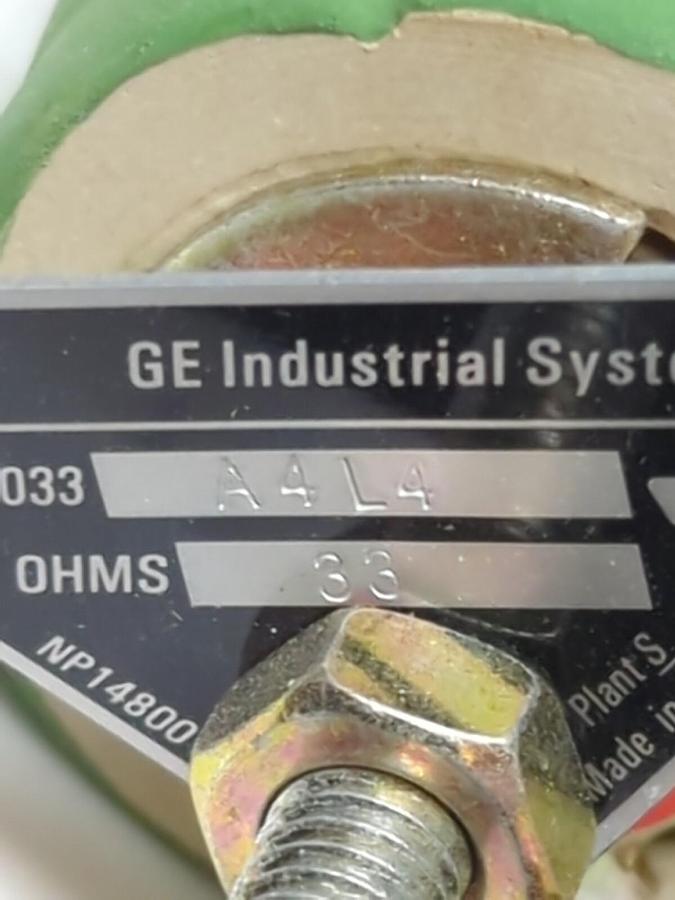 GENERAL ELECTRIC,IC9033 A4L4,POWER RESISTOR 33 OHMS NEW OPEN BOX
