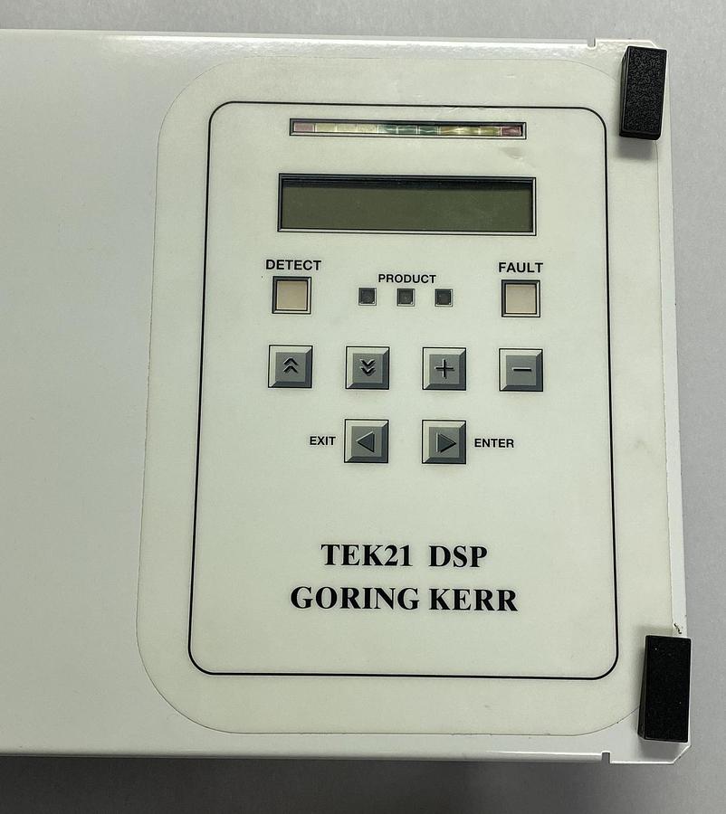 Used GORING KERR,TEK-21,METAL DETECTOR CONTROL PANEL