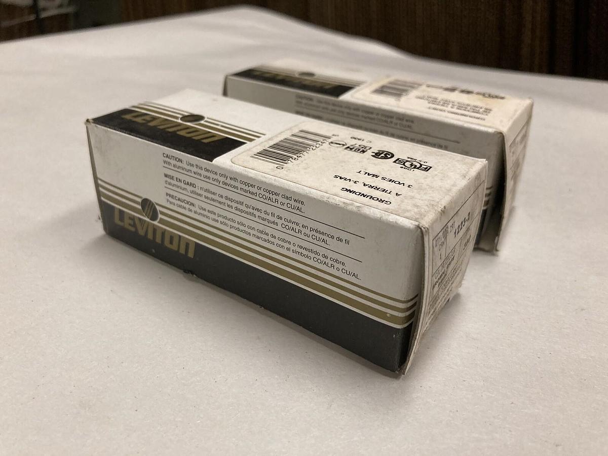 Leviton Duplex,5342,Receptacle Lot of 2