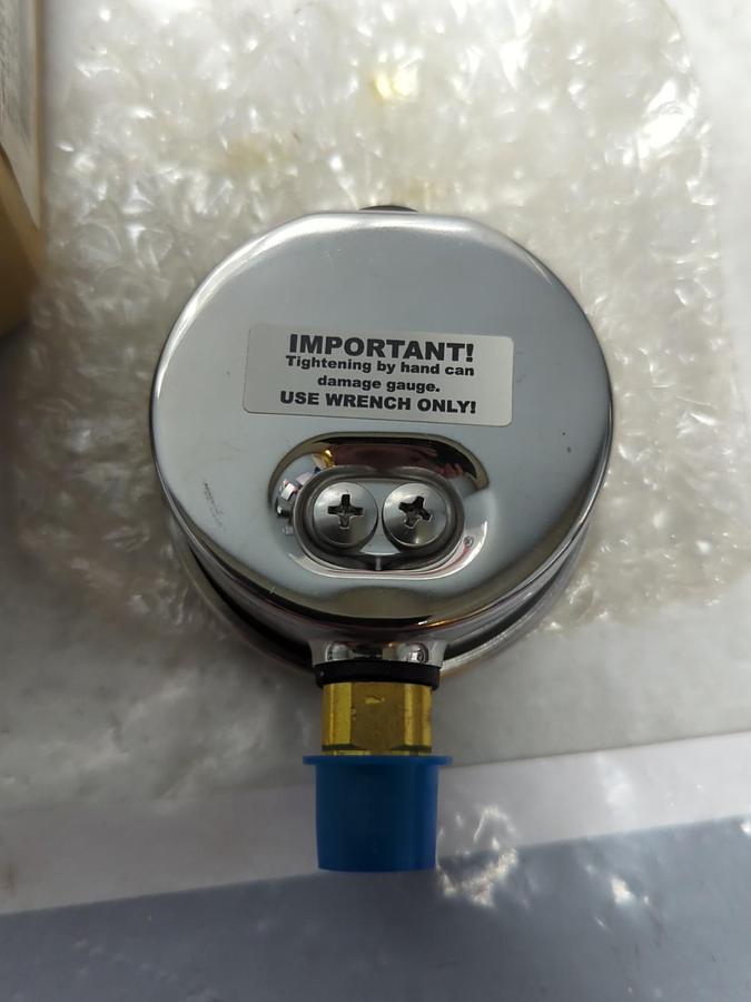 MARSH,J7672P,GAUGE 2-1/2 IN FACE 1/4 IN NPT BOTTOM CONNECTION 0-1000PSI NOS