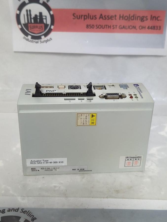 Used ROBO CYLINDER,RCSC-SA6-1-30-0-P,CONTROLLER MODULE ACTUATOR TYPE RCSSA6130M300X10