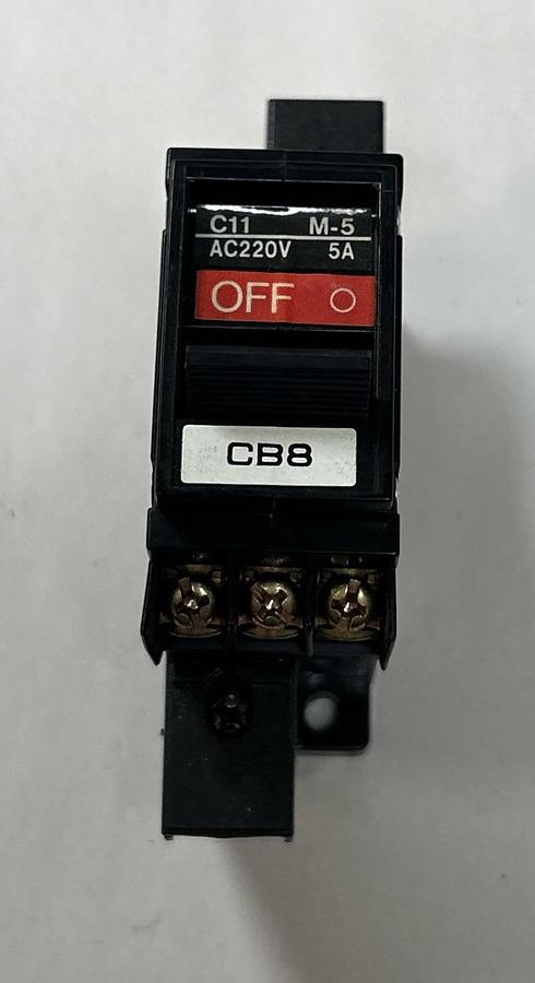 Used MATSUSHITA,BAC111505,CIRCUIT PROTECTOR 5A 220V