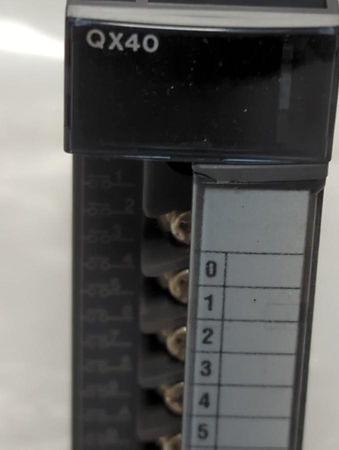 Used MITSUBISHI,QX40,INPUT UNIT MODULE PRE-OWNED