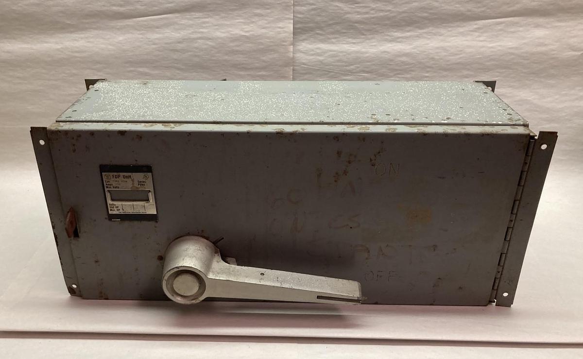 Used Westinghouse,FDPS-364R,3-Pole Fusible Panel 200A Ser B 600VAC
