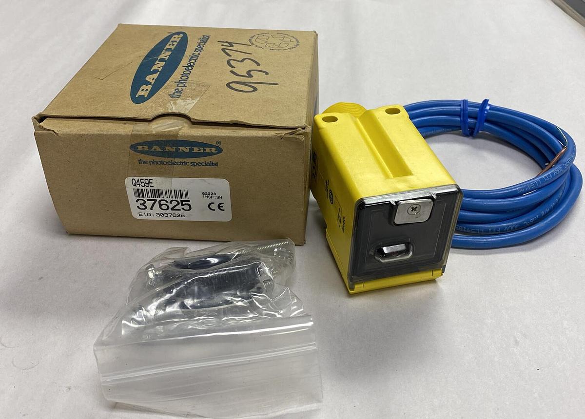 Banner,Q459E,Intrinsically Safe DC Sensor 37625 NEW