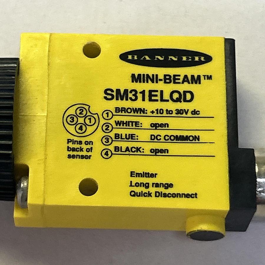BANNER,SM31ELQD,PHOTOELECTRIC SENSOR NOS