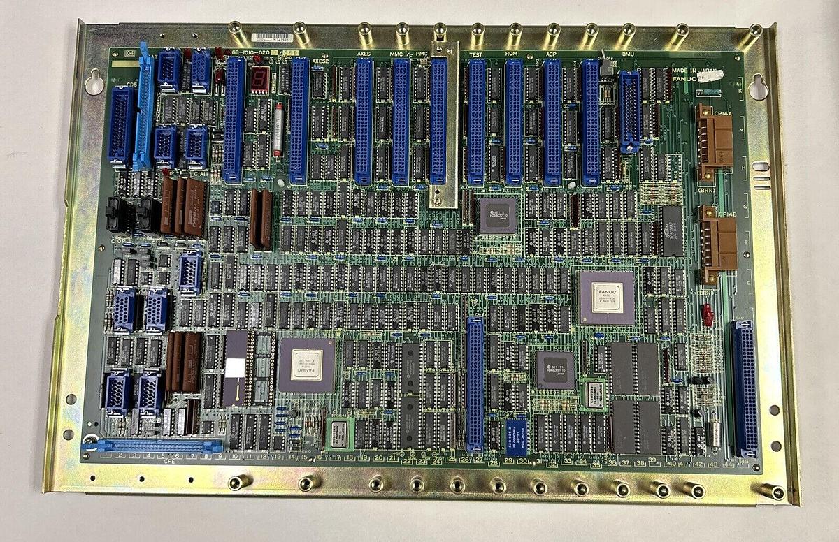 Used FANUC,A16B-1010-0200/A16B-1010-0200/05B,MASTER MOTHERBOARD