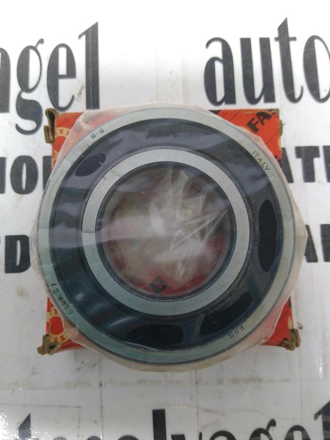 Fag,6208-2RSR-C3-L12,Deep Groove Ball Bearing Double Sealed NOS