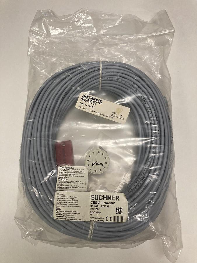 Used Euchner,CES-A-LNA-50V,Read Head Safety Switch