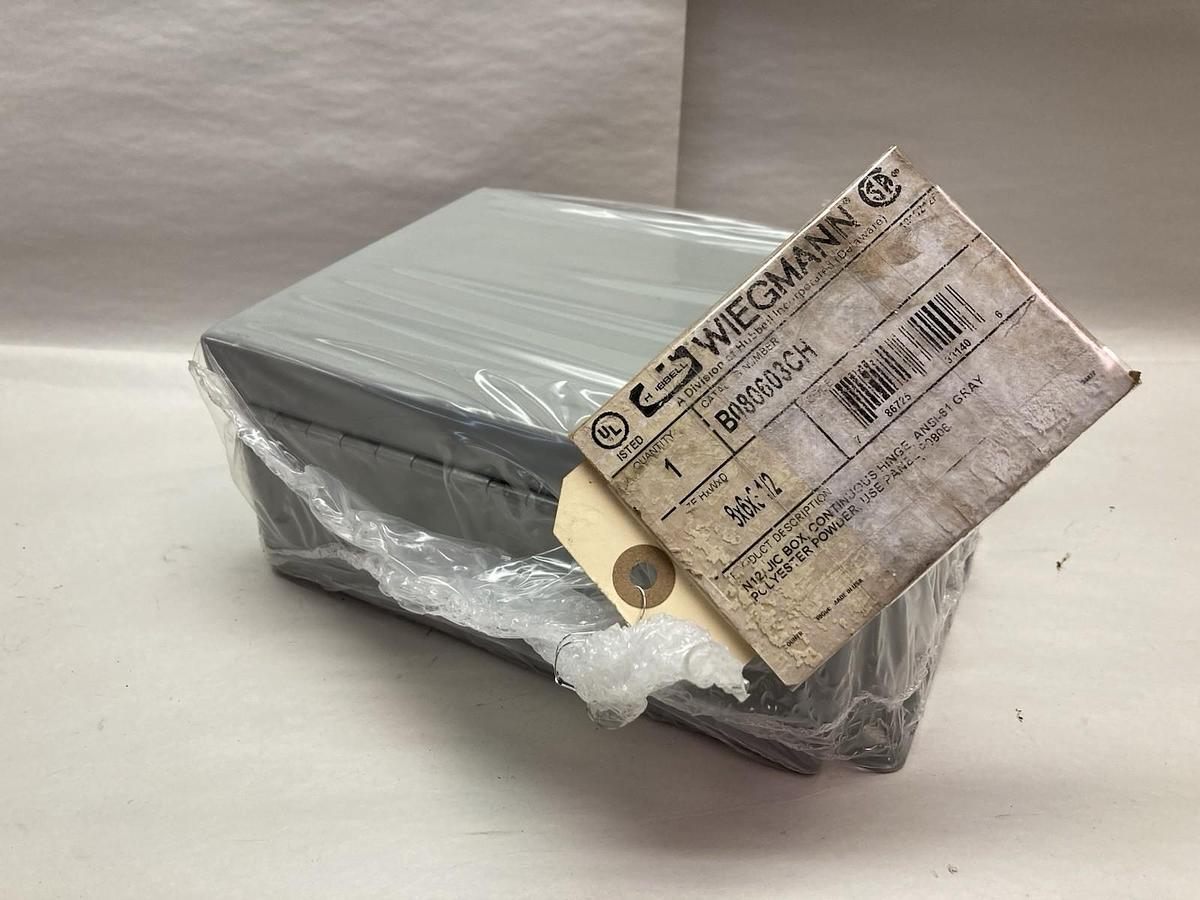 Wiegmann,B121008CH,Enclosure 8x6x3-1/2