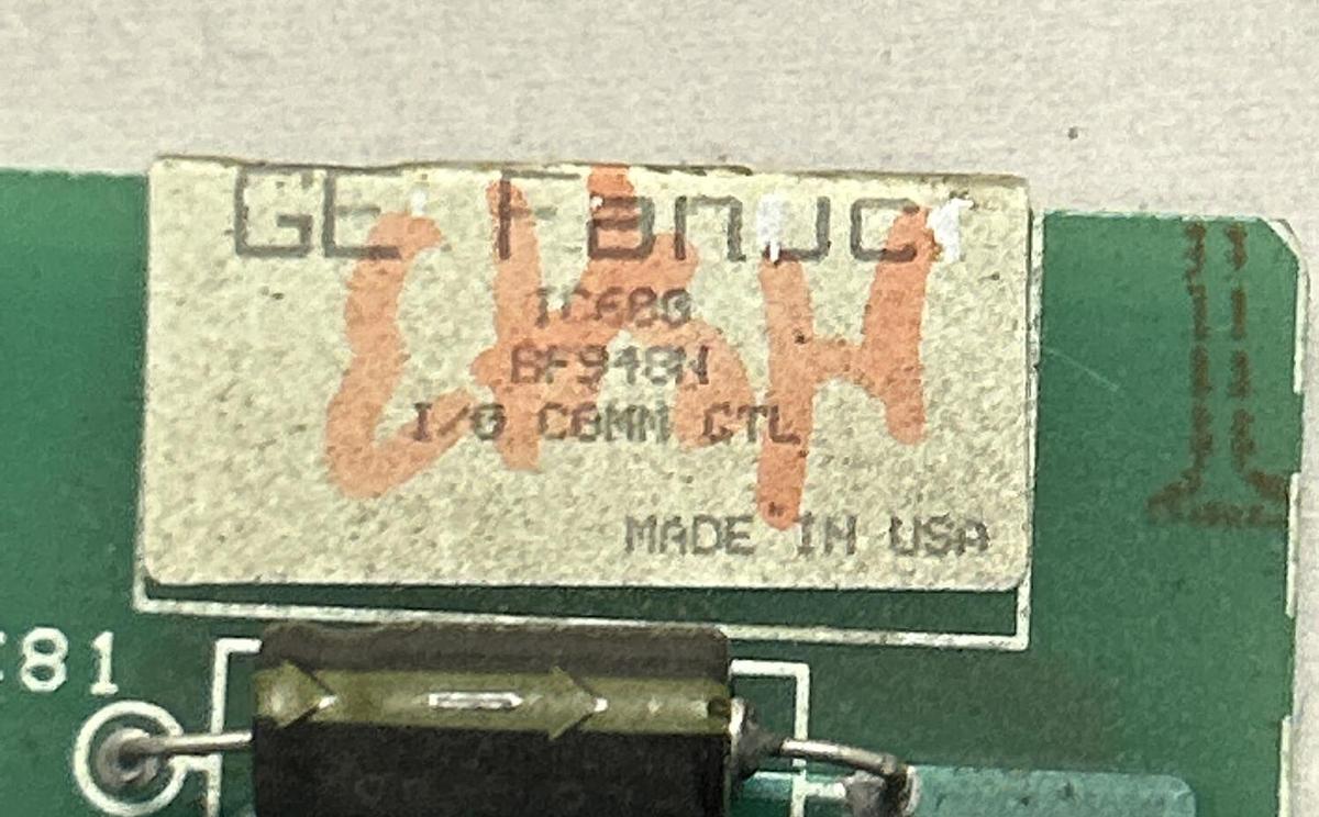 Used GE FANUC,IC600BF948N,I/O COMMUNICATION CONTROL MODULE