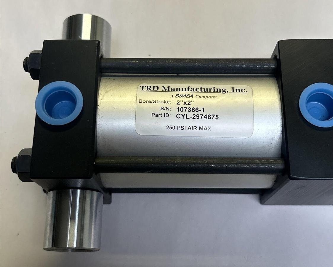 BIMBA,CYL-2974675,DOUBLE ACTING PNEUMATIC CYLINDER NOS