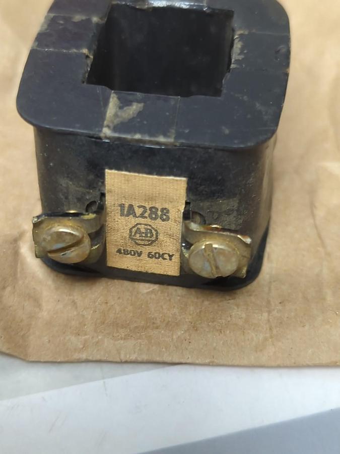 Used ALLEN-BRADLEY,1A288,COIL480V 60HZ/CY PRE-OWNED