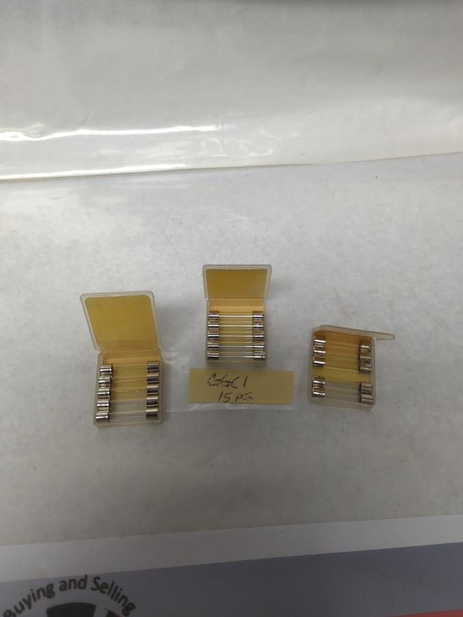 GOULD SHAWMUT,GGC-1,FAST ACTING 1 AMP LOT OF 15 NOS