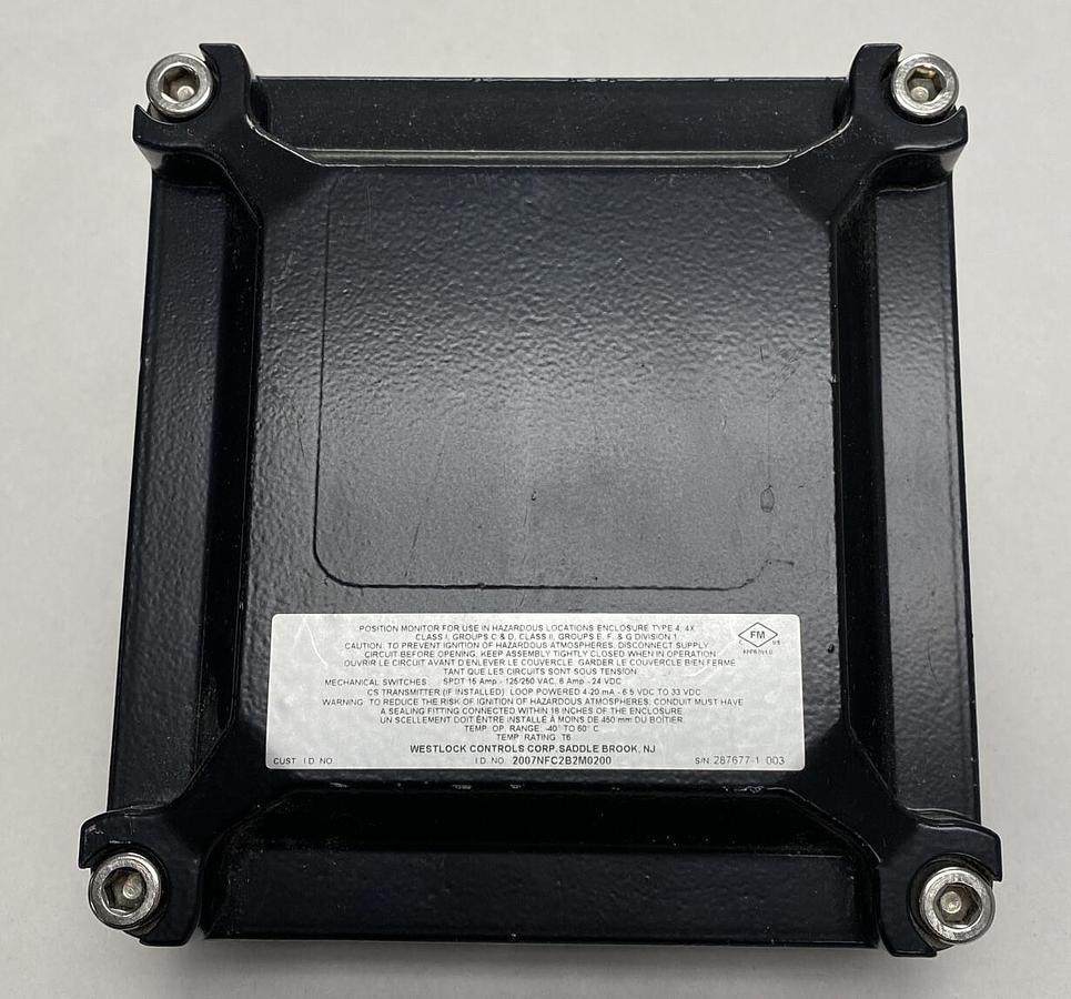 WESTLOCK CONTROLS,2007NFC2B2M0200, POSITION MONITOR NEW NO BOX