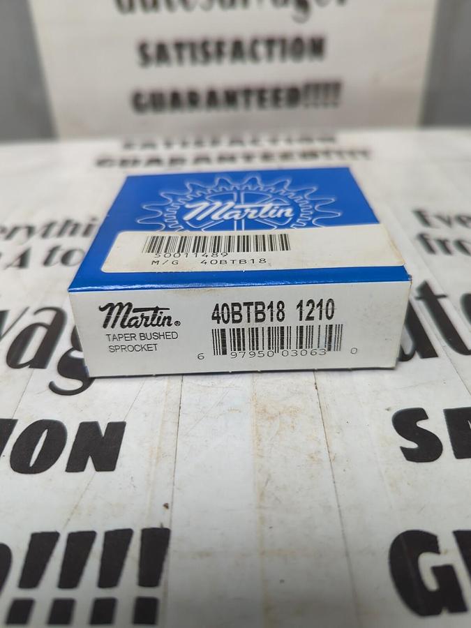MARTIN,40BTB18,1210 TAPER BUSHED SPROCKET NEW