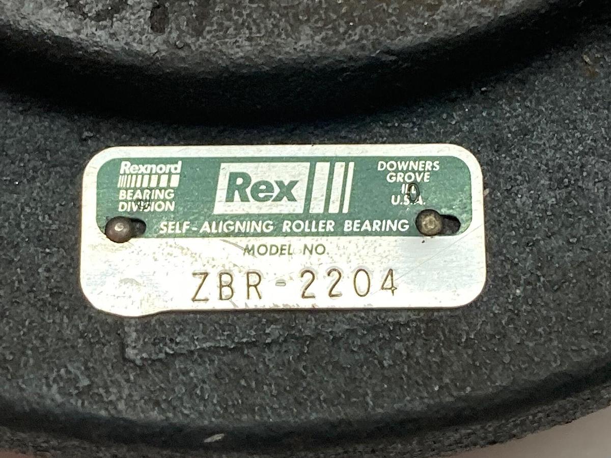 Used Rex,ZBR-2204,Flanged Spherical Roller Bearing