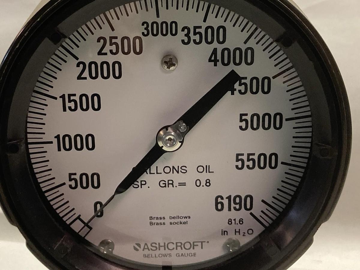 Ashcroft,0-6190,Test Gauge 81.6 in H2O