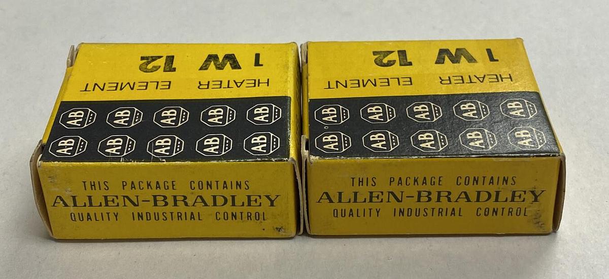 Allen-Bradley,W12,Heater Lot Of 2 New