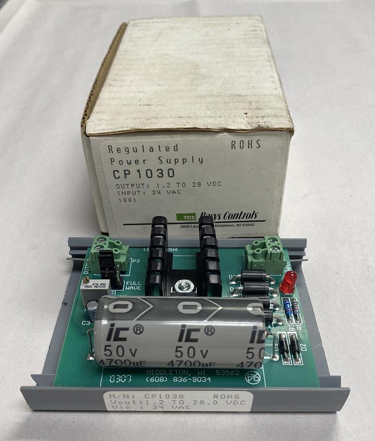 Basys Controls,Cp1030,Regulated Power Supply 24 VAC NOS