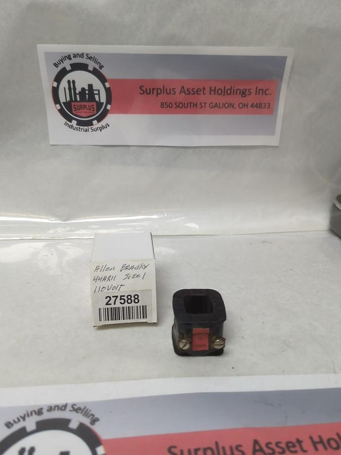 Used ALLEN-BRADLEY,44A211,COIL 110V SIZE 1 PRE-OWNED