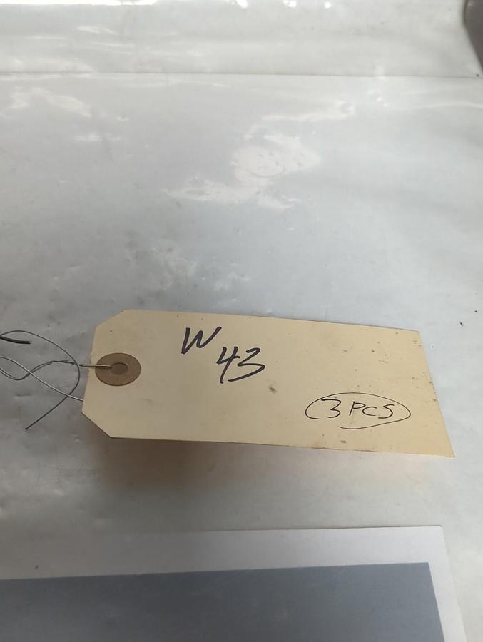 Used ALLEN BRADLEY,W43,THERMAL OVERLOAD HEATER ELEMENT LOT OF 3 PRE-OWNED