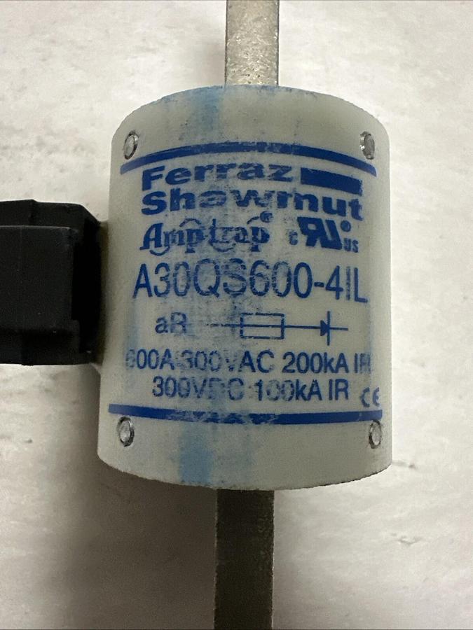 Ferraz-Shawmut,A30QS600-4IL,Semiconductor Fuse 600Amp 300VAC