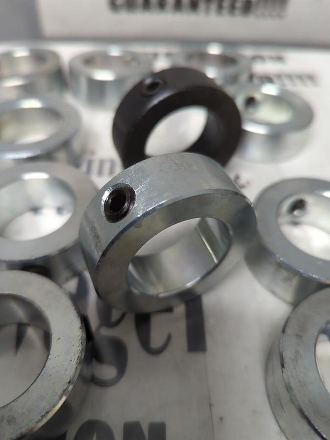 CLIMAX,1-1/4 INCH,BORE STEEL SET SCREW SHAFT COLLARS LOT OF 11 NOS