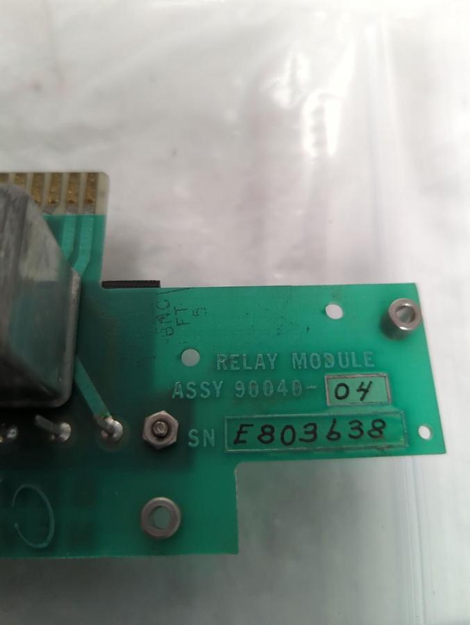 Used BENTLY NEVADA,90040-04,RELAY MODULE PCB BOARD PRE-OWNED