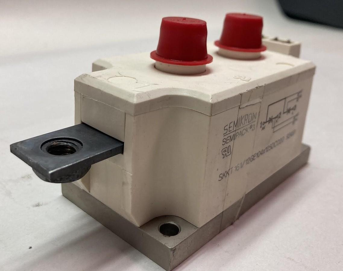 Used Semikron,SKKT161/12GE104X125DC020,Semipack 3 Thyristor Module
