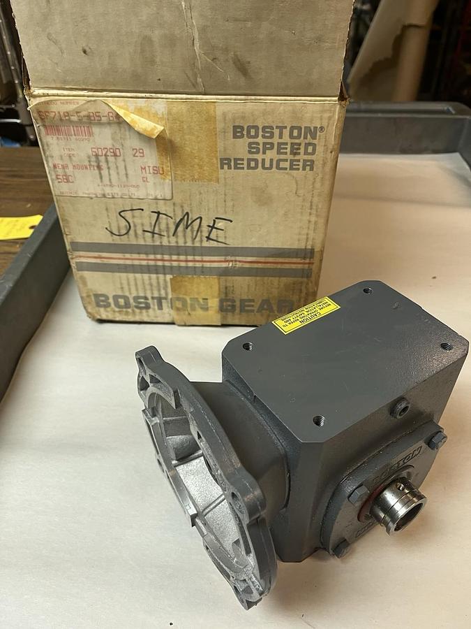 BOSTON GEAR,SF718-5-B5-G4,GEAR SPEED REDUCER 2.080HP RATIO 5