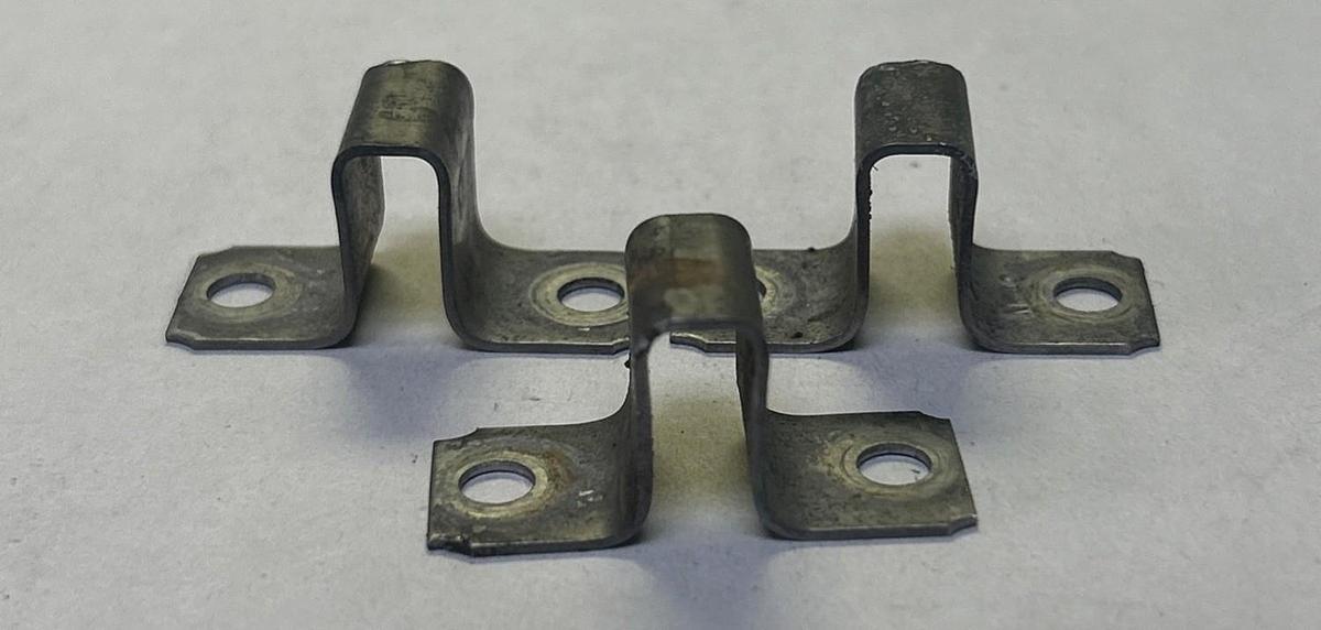 Used ALLEN BRADLEY,N40,THERMAL OVERLOAD HEATER ELEMENT LOT OF 3