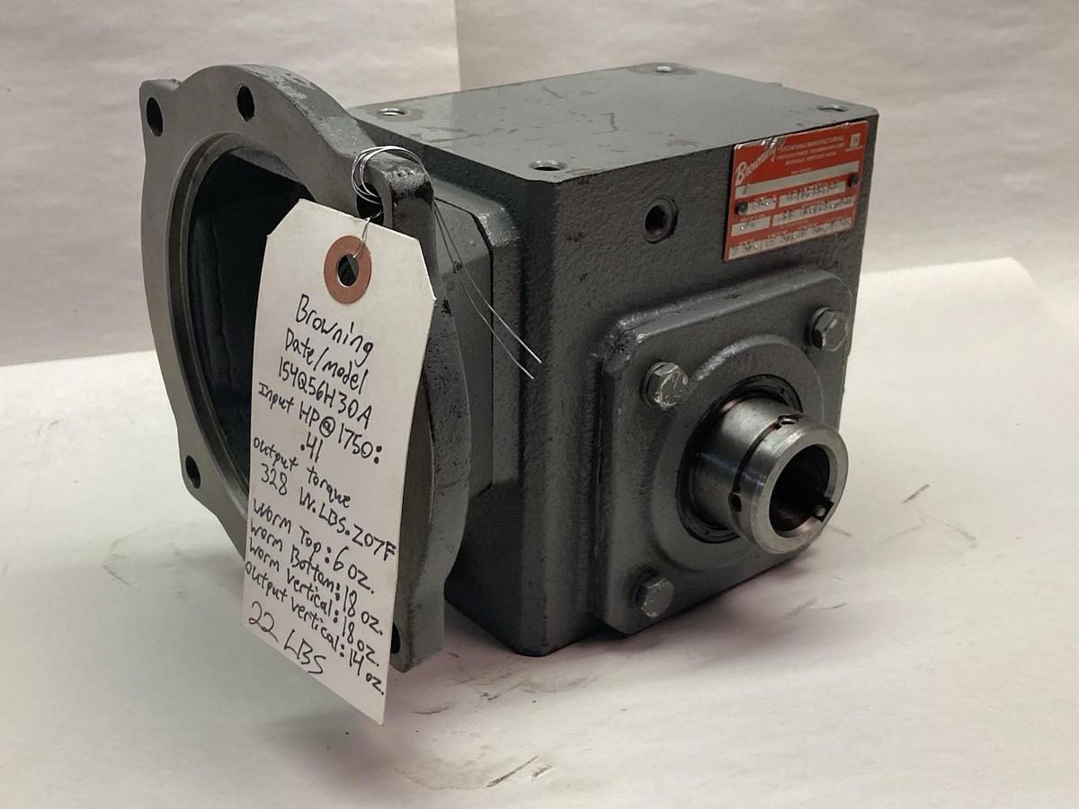 Browning,154Q56H30A,Gear Reducer Ratio 30:1 0.41Hp