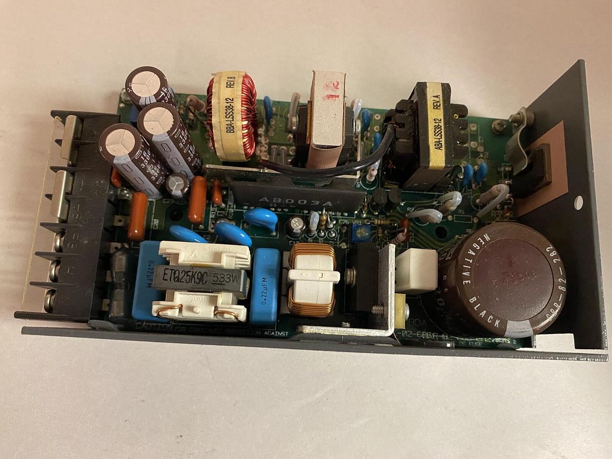 LAMBDA,LSS-38-12,POWER SUPPLY INPUT 85-132VAC OUTPUT 12VDC 8.5A